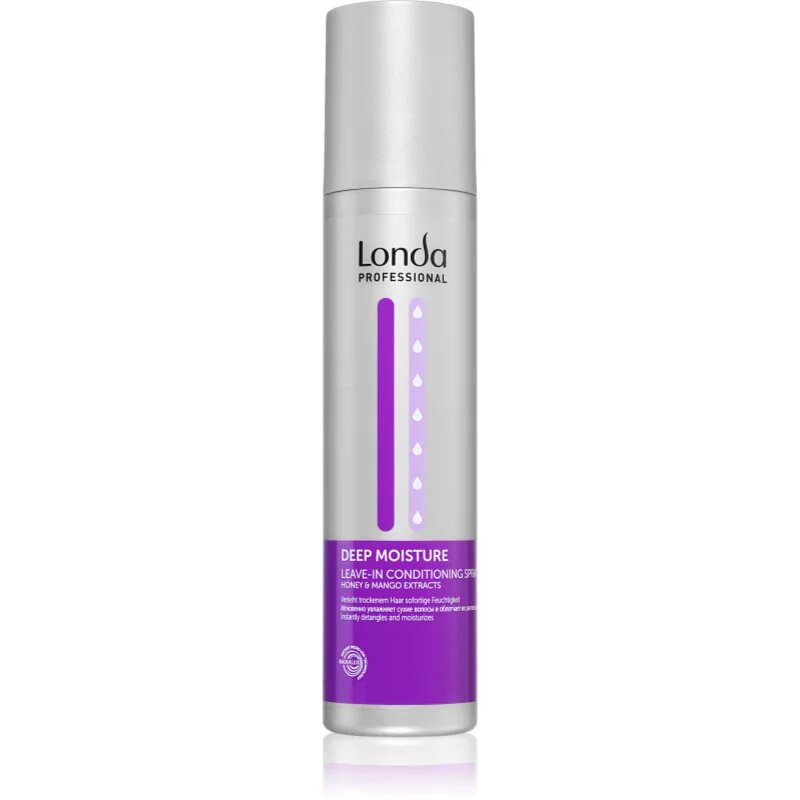 Londa Professional Deep Moisture öblítés nélküli kondicionáló száraz hajra 250 ml