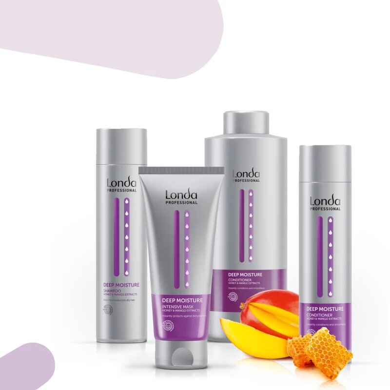 Londa Professional Deep Moisture öblítés nélküli kondicionáló száraz hajra 250 ml