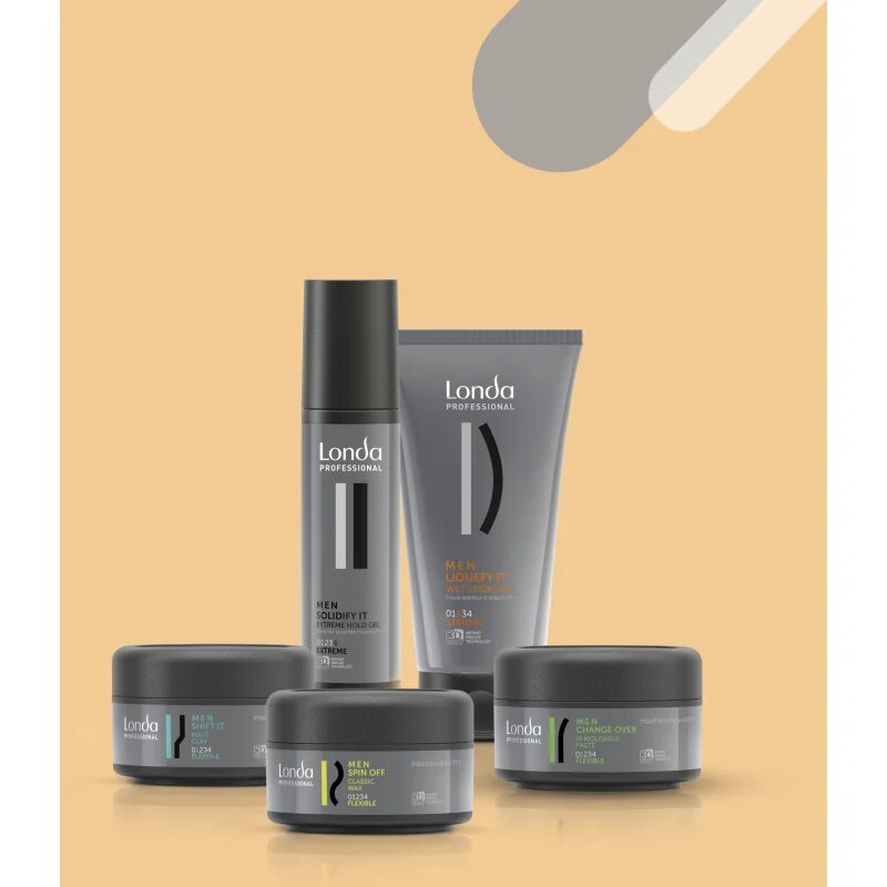 Londa Professional Men Solidify It styling gél extra erős fixáló hatású 100 ml