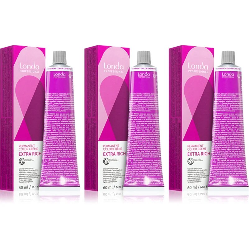 Londa Professional Permanent Color Extra Rich hajfesték takarékos kiszerelés árnyalat 12/16