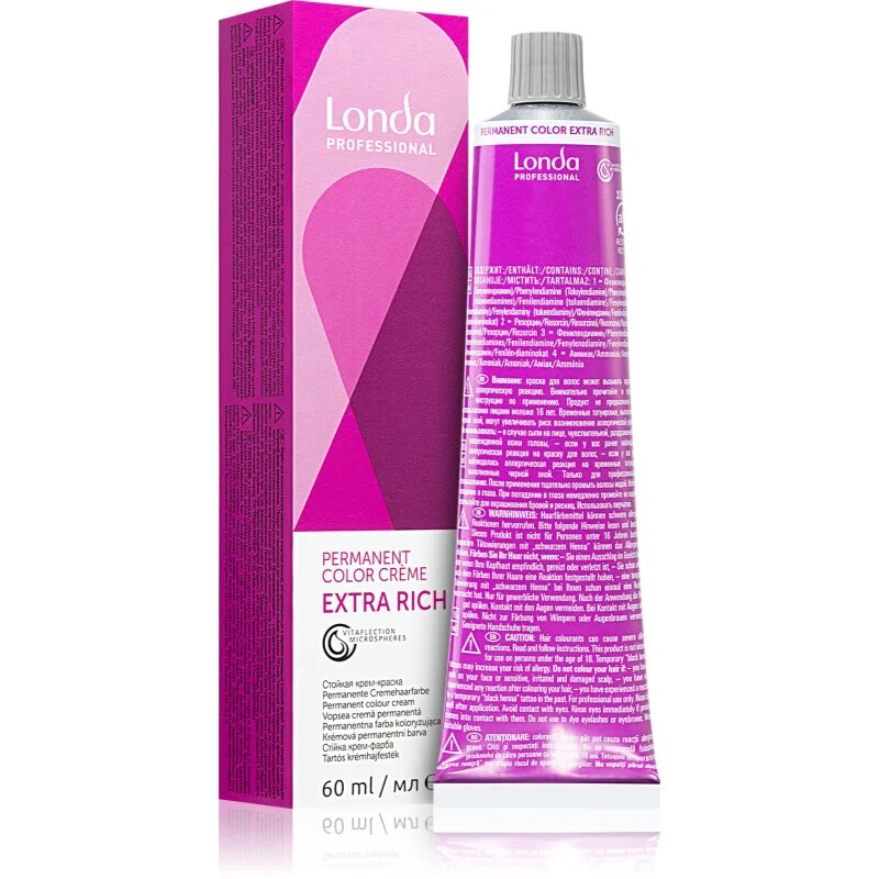 Londa Professional Permanent Color Extra Rich tartós hajfesték 0/33 60 ml