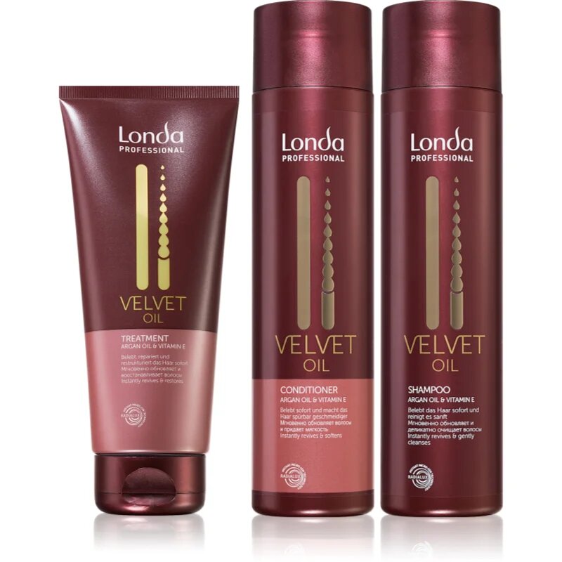 Londa Professional Velvet Oil Set szett a károsult hajra