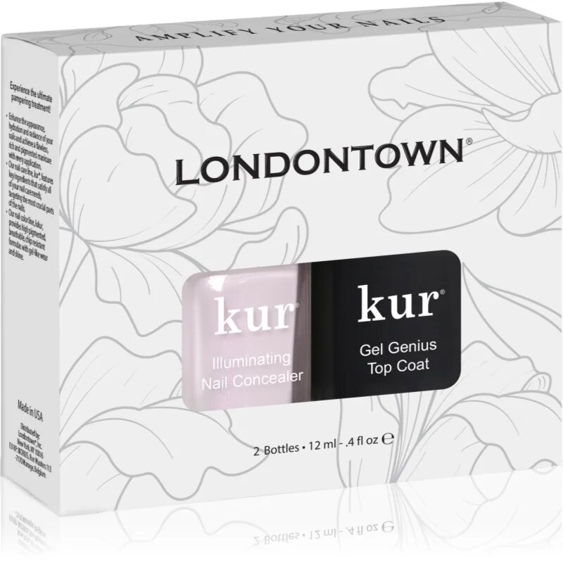 LONDONTOWN Conceal + Go Pink körömlakk szett