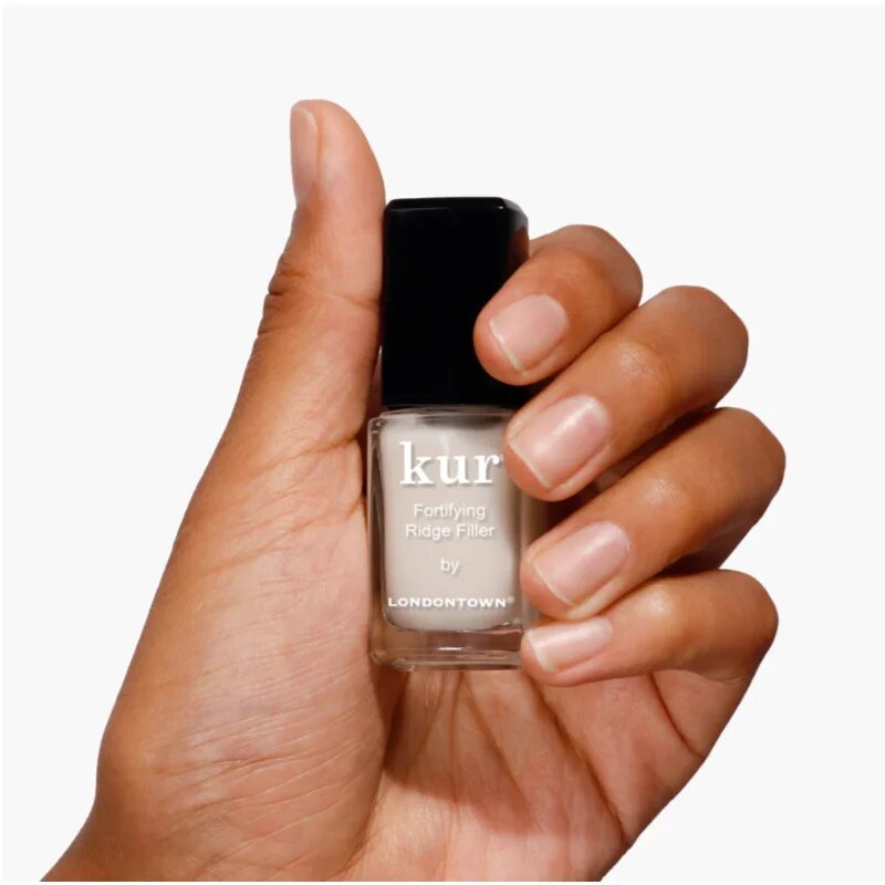 LONDONTOWN Kur Fortifying Ridge Filler alap körömlakk a száraz törékeny körmökre 12 ml