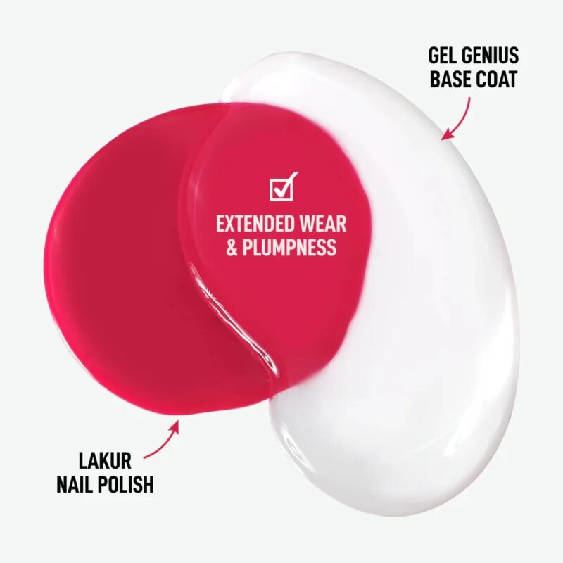 LONDONTOWN Kur Gel Genius Base Coat alapozó körömlakk UV/LED-lámpa használata nélkül 12 ml