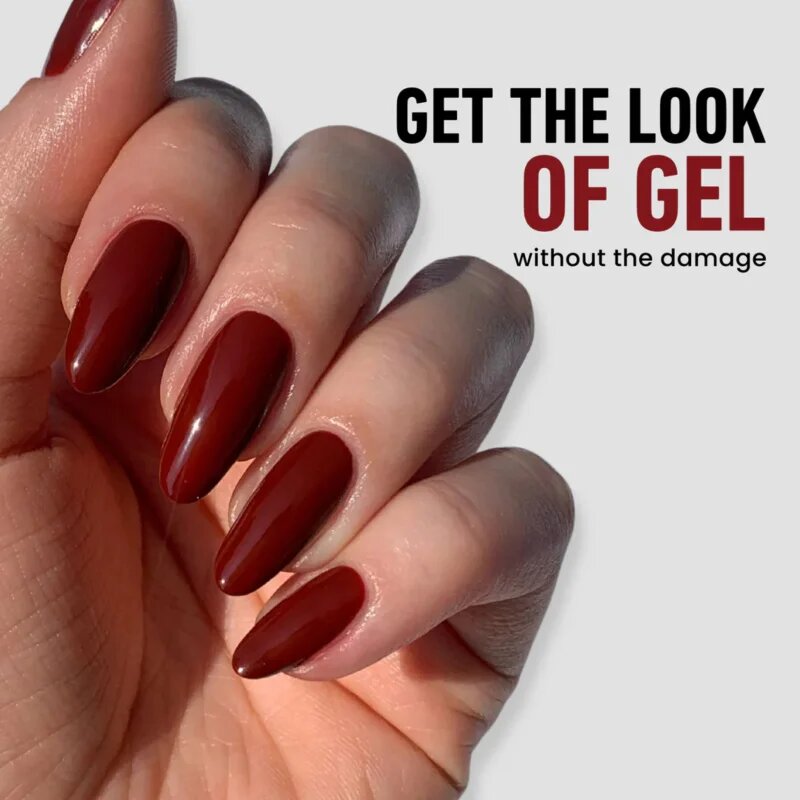 LONDONTOWN Kur Gel Genius Top Coat fedő körömlakk UV/LED-lámpa használata nélkül 12 ml