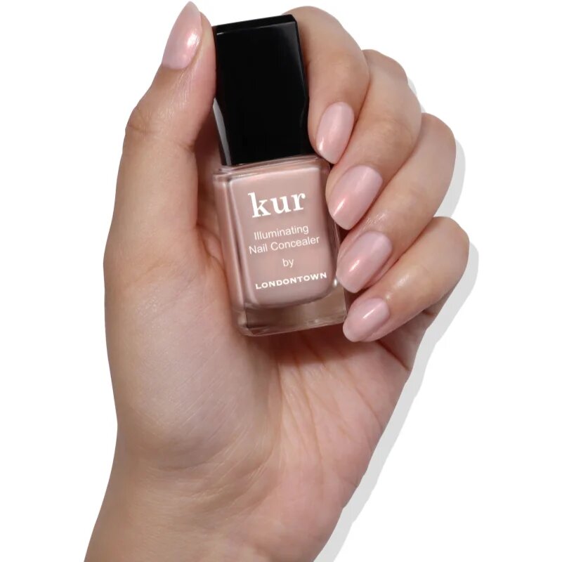 LONDONTOWN Kur Illuminating Nail Concealer fényesítő körömlakk árnyalat Bubble 12 ml