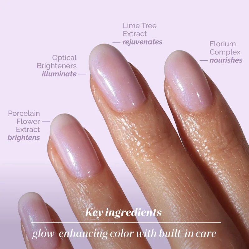 LONDONTOWN Kur Illuminating Nail Concealer fényesítő körömlakk árnyalat Lavender 12 ml