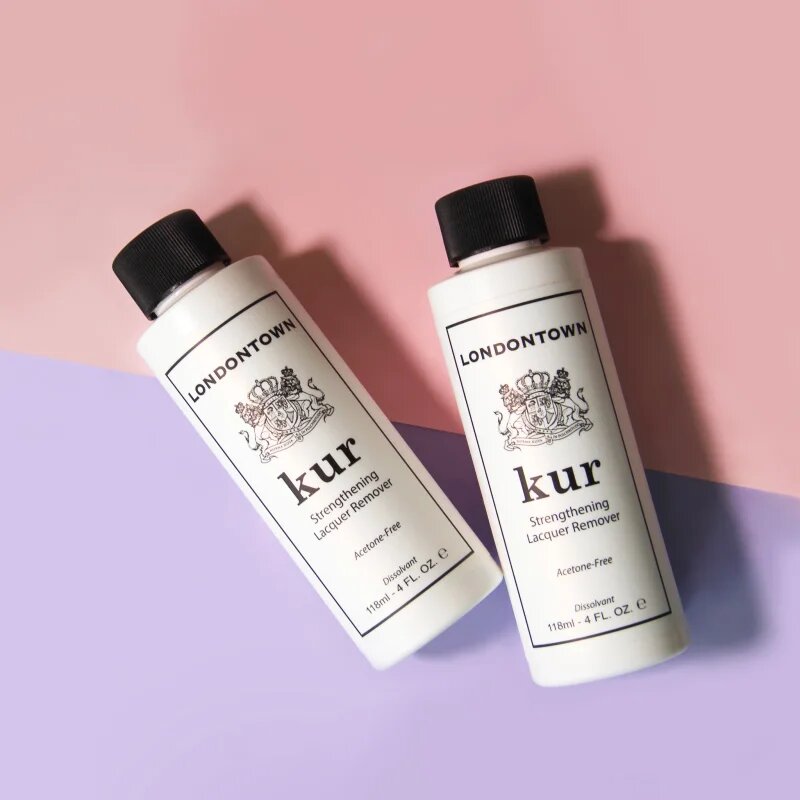 LONDONTOWN Kur Strengthening Lacquer Remover körömlakklemosó 118 ml
