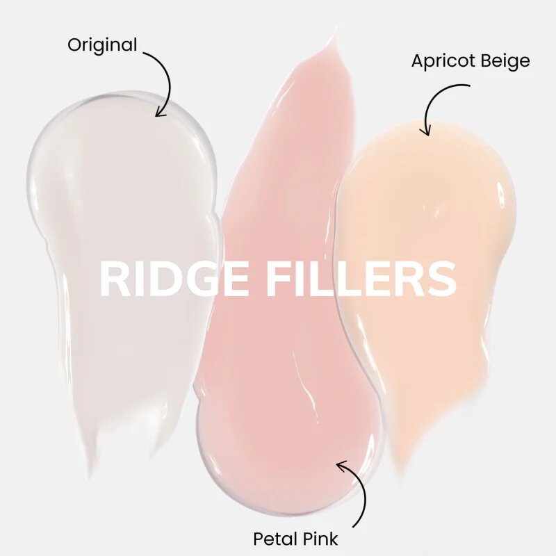 LONDONTOWN Kur Tinted Fortifying Ridge Filler alap körömlakk a száraz törékeny körmökre árnyalat Apricot Beige 12 ml