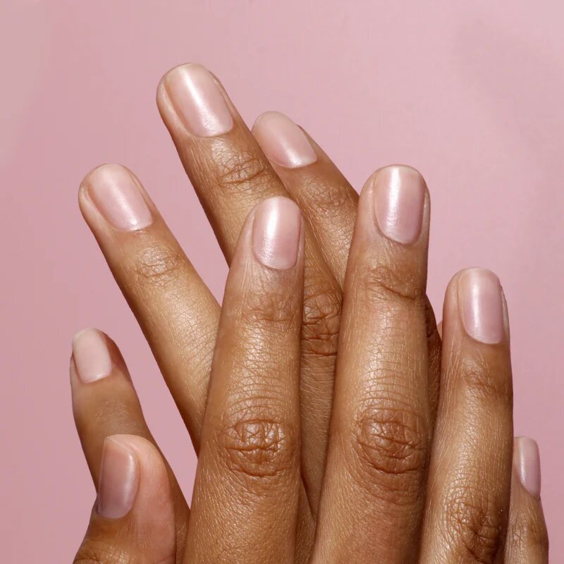 LONDONTOWN Kur Tinted Fortifying Ridge Filler alap körömlakk a száraz törékeny körmökre árnyalat Petal Pink 12 ml