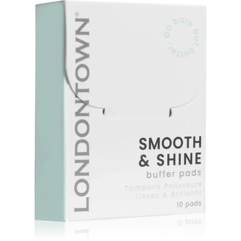LONDONTOWN Smooth & Shine lešticí tamponky körmökre 10 db