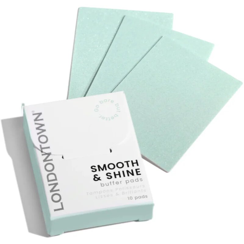 LONDONTOWN Smooth & Shine lešticí tamponky körmökre 10 db