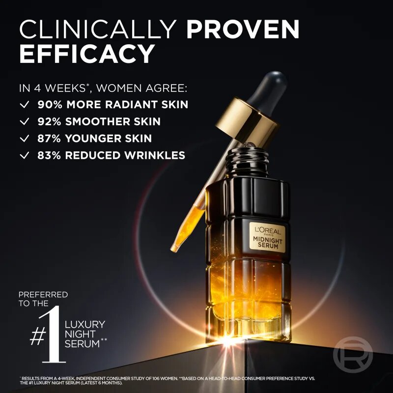 L’Oréal Paris Age Perfect Cell Renew Midnight regeneráló arcszérum 30 ml