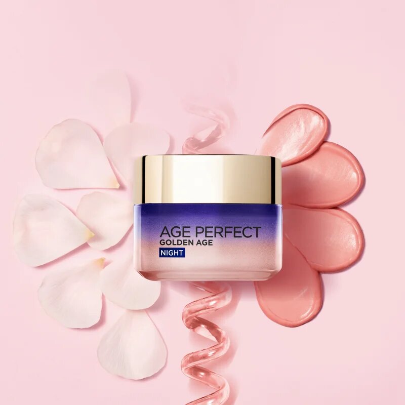 L’Oréal Paris Age Perfect Golden Age éjszakai ránctalanító krém érett bőrre 60+ 50 ml