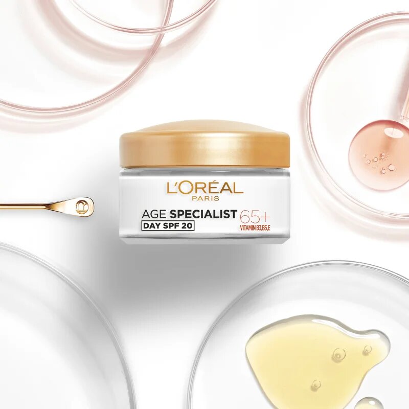 L’Oréal Paris Age Specialist 65+ nappali és éjszakai krém a ráncok ellen