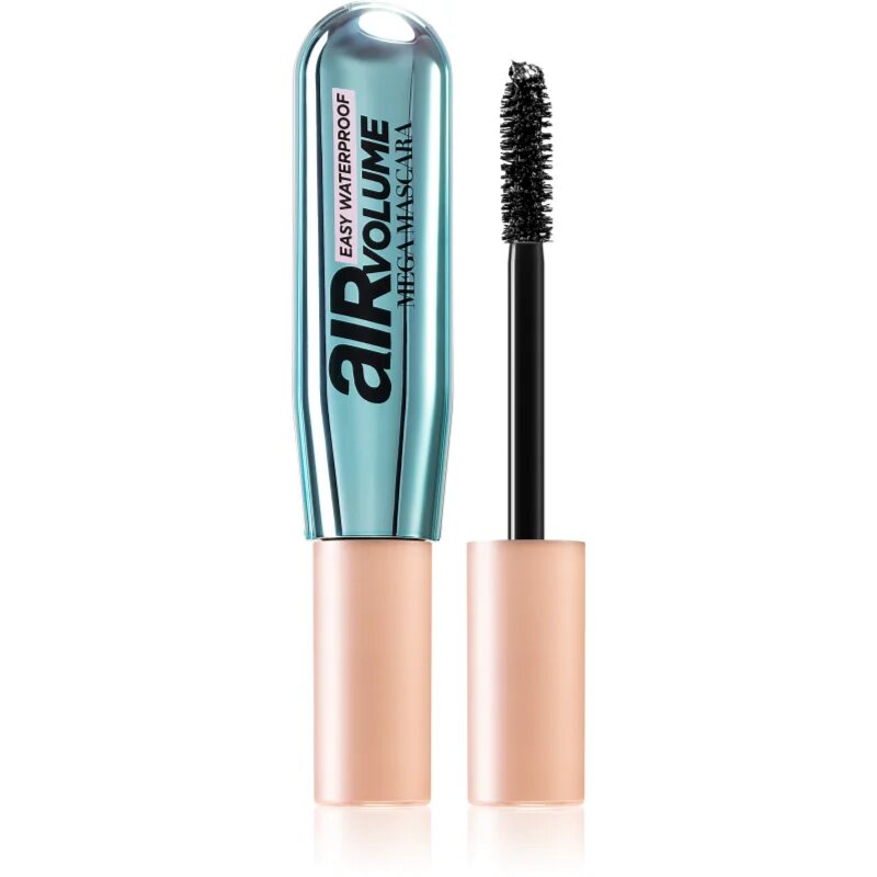 L’Oréal Paris Air Volume Mega Mascara vízálló göndörítő és nagyobbító szempillaspirál árnyalat Black 79 ml