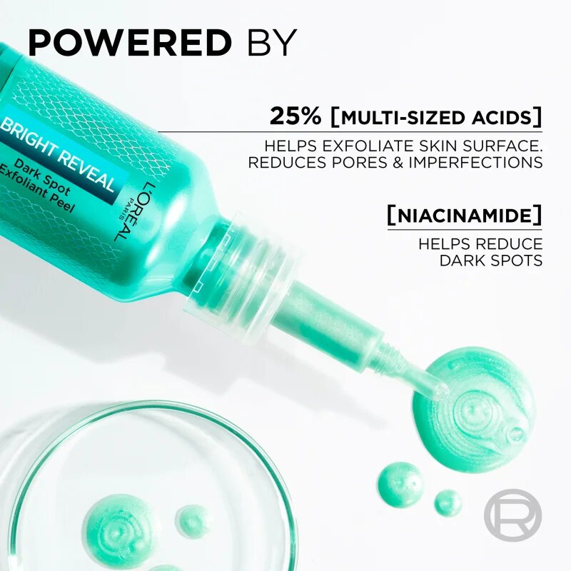 L’Oréal Paris Bright Reveal hámlasztó peeling szérum a pigment foltok ellen 25 ml