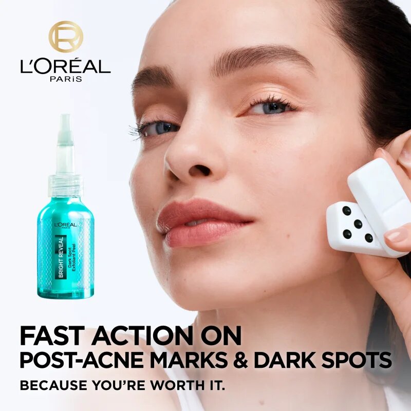L’Oréal Paris Bright Reveal hámlasztó peeling szérum a pigment foltok ellen 25 ml