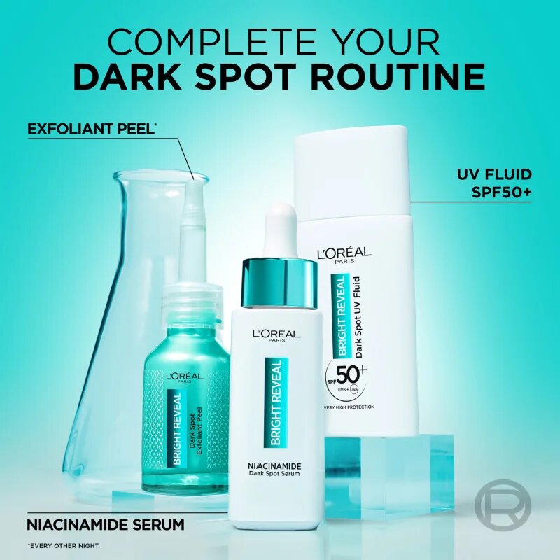 L’Oréal Paris Bright Reveal hámlasztó peeling szérum a pigment foltok ellen 25 ml