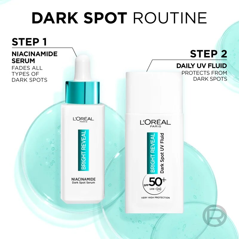 L’Oréal Paris Bright Reveal kiegyenlítő ápolás a pigmentfoltok ellen takarékos kiszerelés