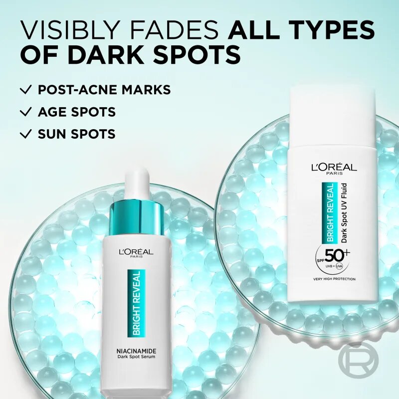 L’Oréal Paris Bright Reveal kiegyenlítő ápolás a pigmentfoltok ellen takarékos kiszerelés