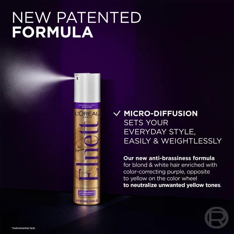 L’Oréal Paris Elnett hajlakk szőke hajra 300 ml