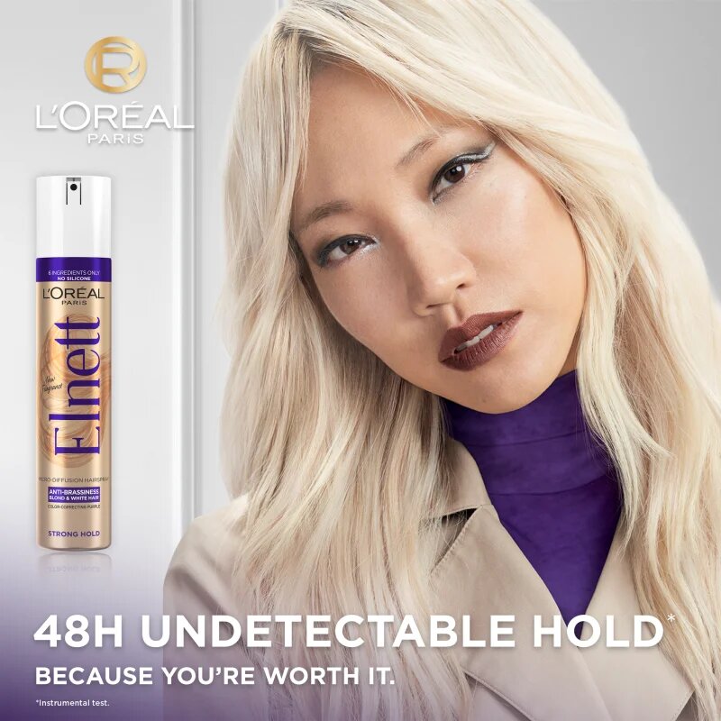 L’Oréal Paris Elnett hajlakk szőke hajra 300 ml