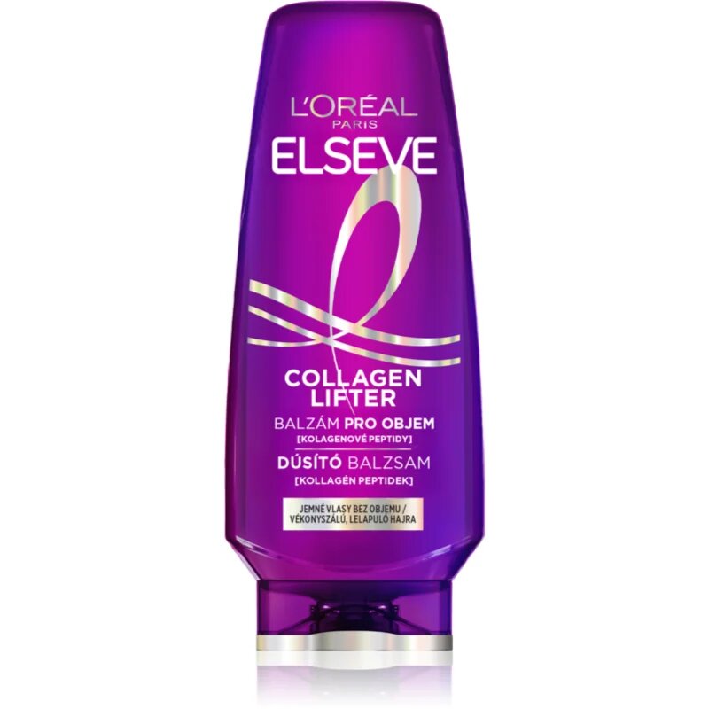 L’Oréal Paris Elseve Collagen Lifter hajbalzsam dúsabb hatásért 300 ml
