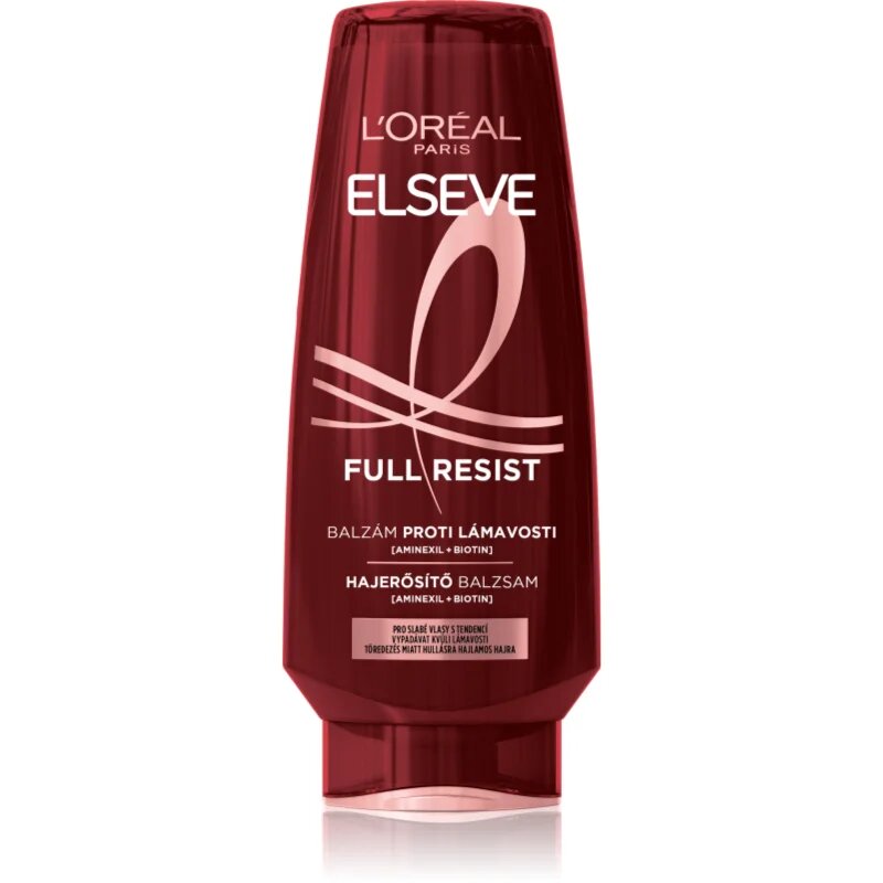 L’Oréal Paris Elseve Full Resist Aminexil erősítő balzsam kihullásra hajlamos legyengült hajra 200 ml