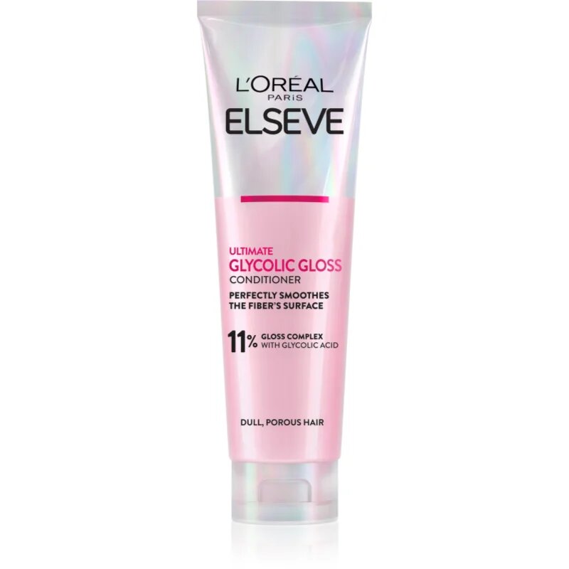 L’Oréal Paris Elseve Glycolic Gloss hajbalzsam a fénylő és selymes hajért 150 ml