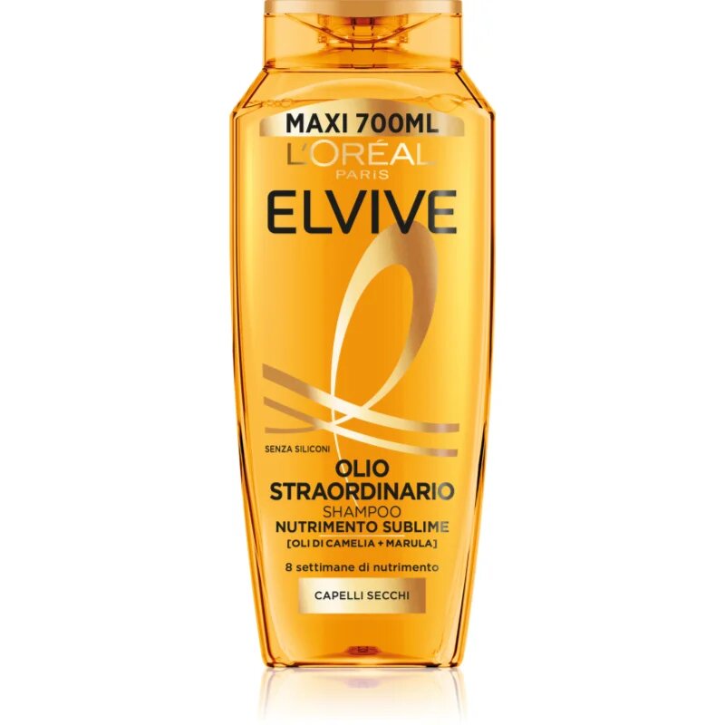L’Oréal Paris Elvive Olio Straodinario sampon a magas fényért 500 ml
