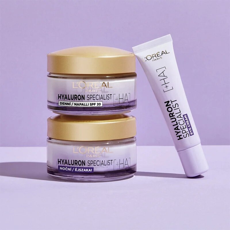 L’Oréal Paris Hyaluron Specialist feltöltő hidratáló krém SPF 20 50 ml
