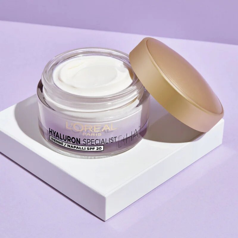 L’Oréal Paris Hyaluron Specialist feltöltő hidratáló krém SPF 20 50 ml