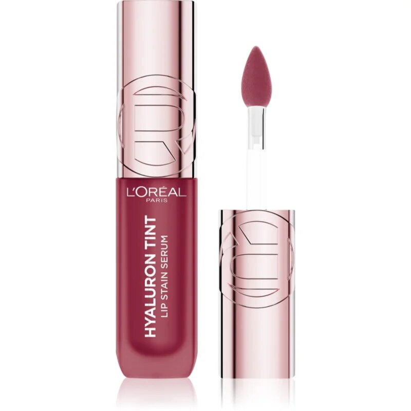L’Oréal Paris Hyaluron Tint Lip Stain Serum folyékony rúzs hidratáló hatással árnyalat 490 Berry Jolie 5 ml
