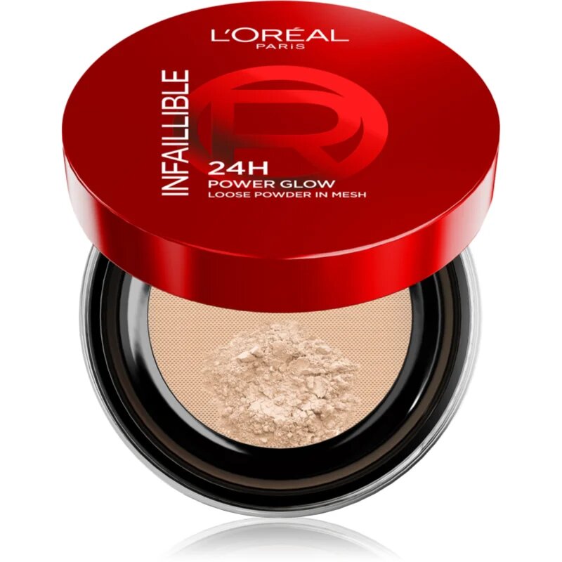 L’Oréal Paris Infaillible 24H Power Glow bőrvilágosító púder árnyalat Universal 10 g