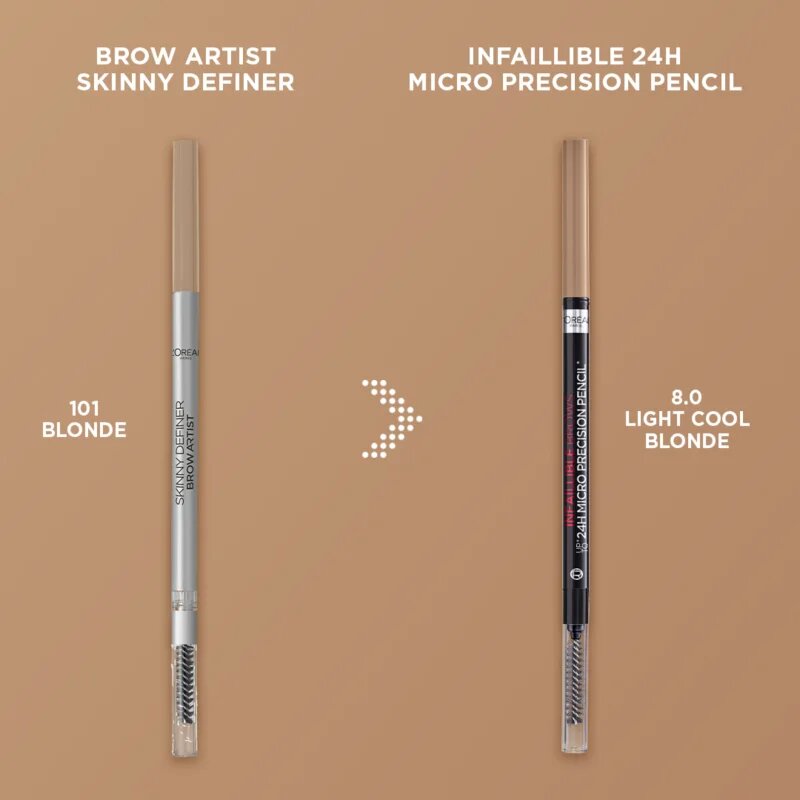 L’Oréal Paris Infaillible Brows szemöldök ceruza árnyalat 8.0 Light Cool Blonde 12 g