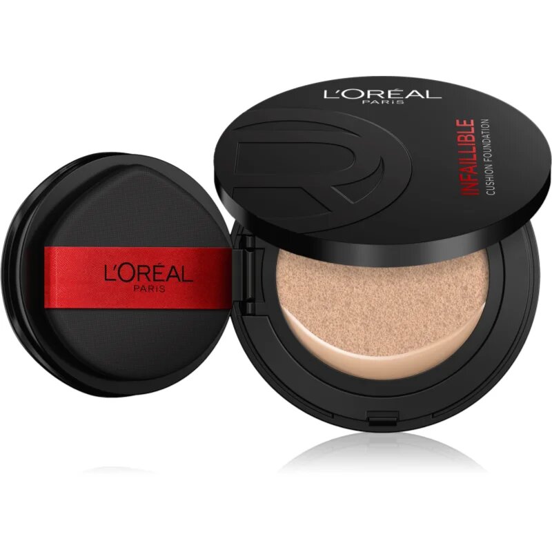 L’Oréal Paris Infaillible Cushion Foundation tartós kompakt alapozó árnyalat N140 11 g