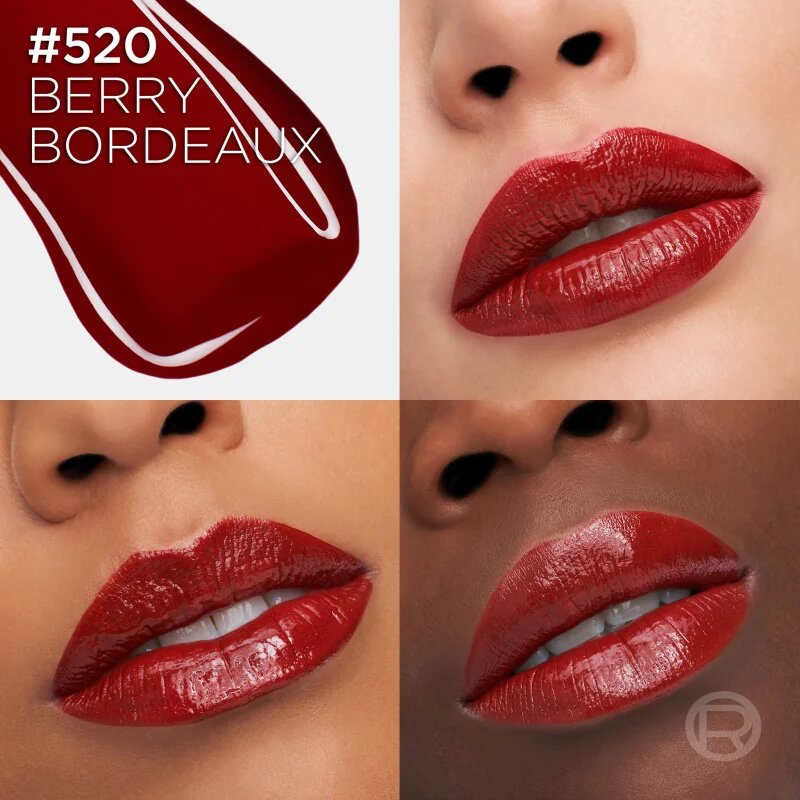 L’Oréal Paris Infaillible hosszantartó folyékony rúzs hidratálást és fényt biztosít árnyalat 520 Berry Bordeaux 4.3 ml