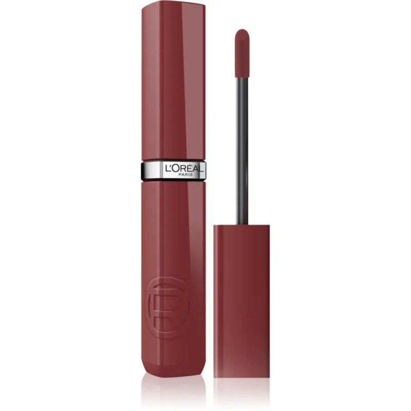 L’Oréal Paris Infaillible Laque Resistance hosszantartó folyékony rúzs hidratálást és fényt biztosít árnyalat 625 Mid Bordeaux 4.3 ml