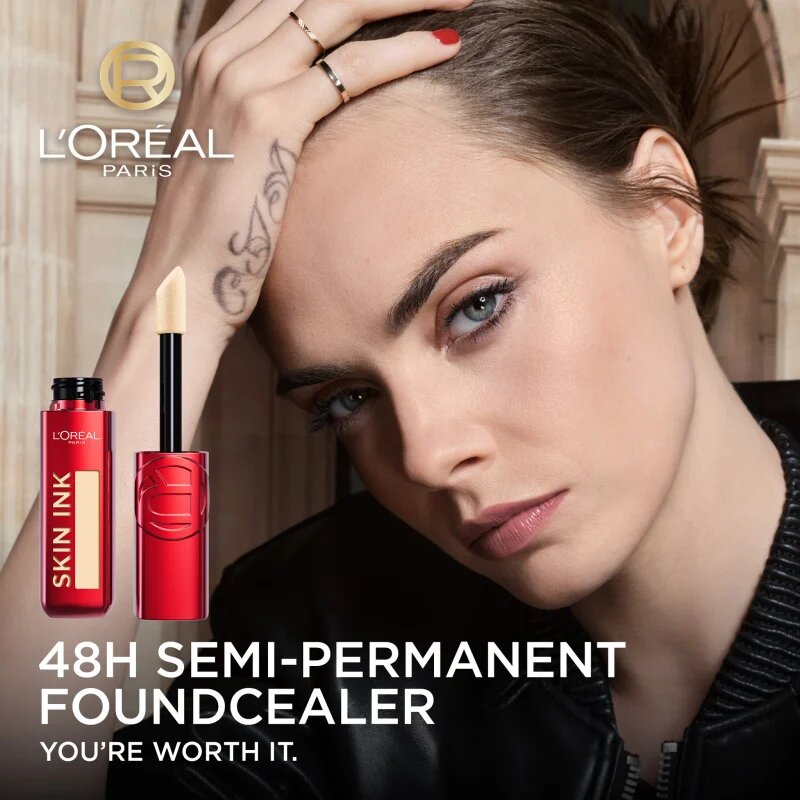 L’Oréal Paris Infaillible Skin Ink alapozó és korrektor egyben árnyalat 15 Light Neutral 15 ml