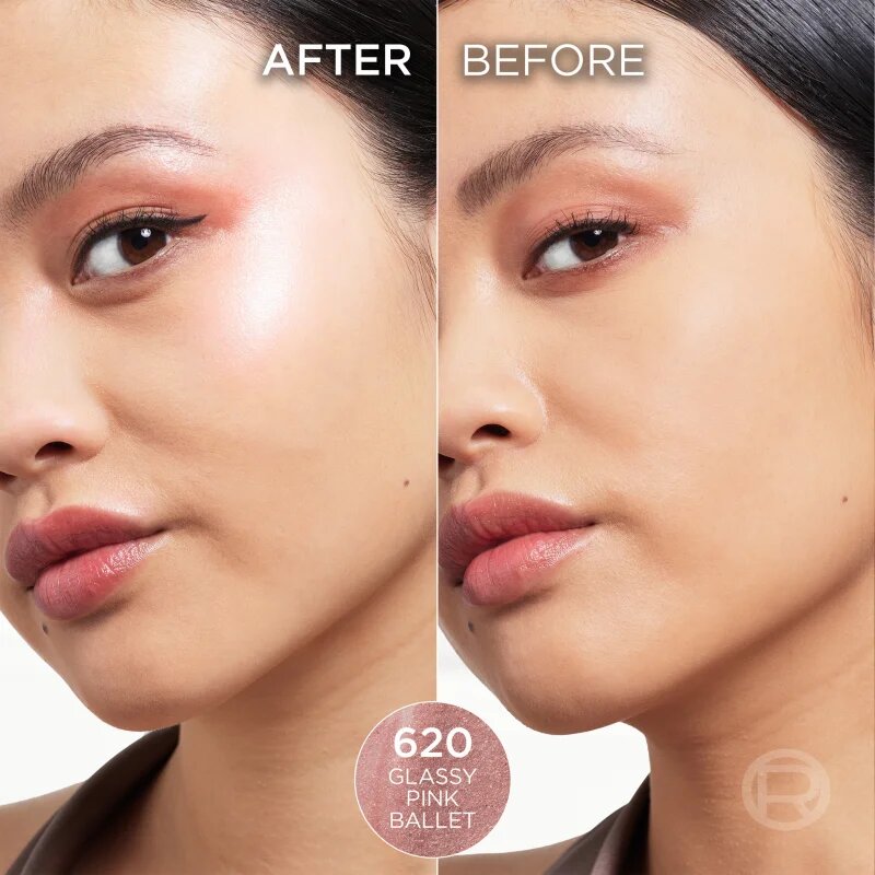 L’Oréal Paris Lumi Glass krémes élénkítő készítmény stift árnyalat 620 Pink Ballet 5 g