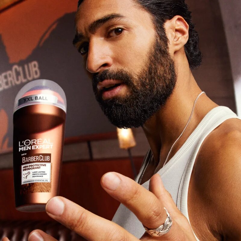 L’Oréal Paris Men Expert Barber Club golyós dezodor uraknak 50 ml
