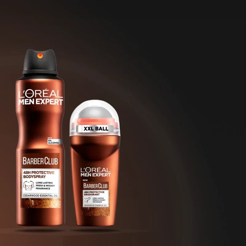 L’Oréal Paris Men Expert Barber Club golyós dezodor uraknak 50 ml