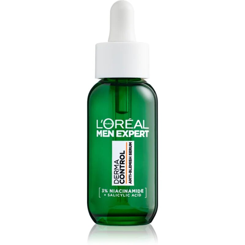 L’Oréal Paris Men Expert Derma Control szérum a bőr tökéletlenségei ellen 30 ml