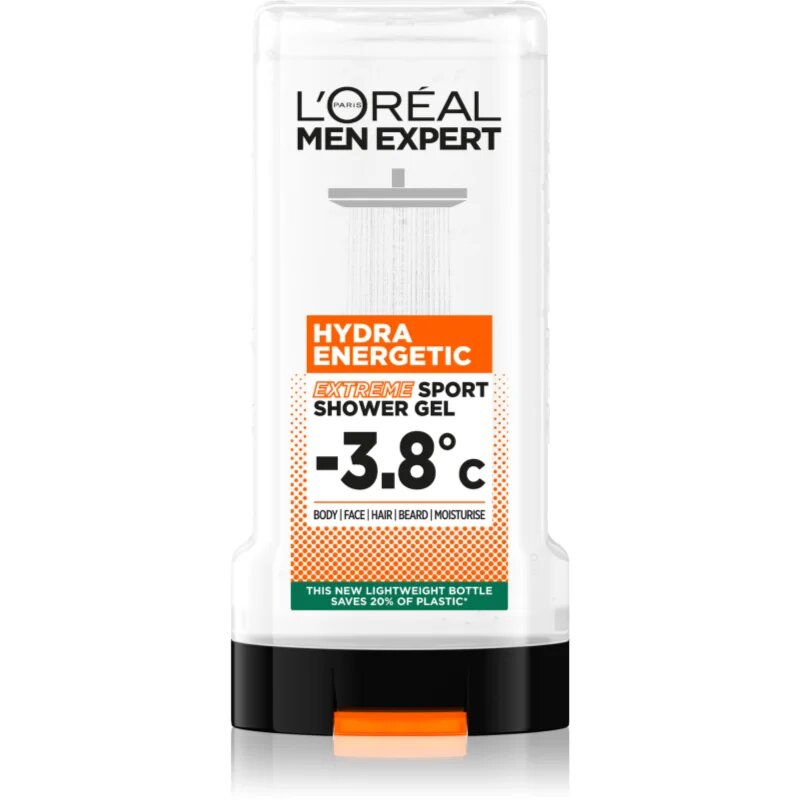 L’Oréal Paris Men Expert Hydra Energetic felfrissítő tusfürdő gél uraknak 300 ml