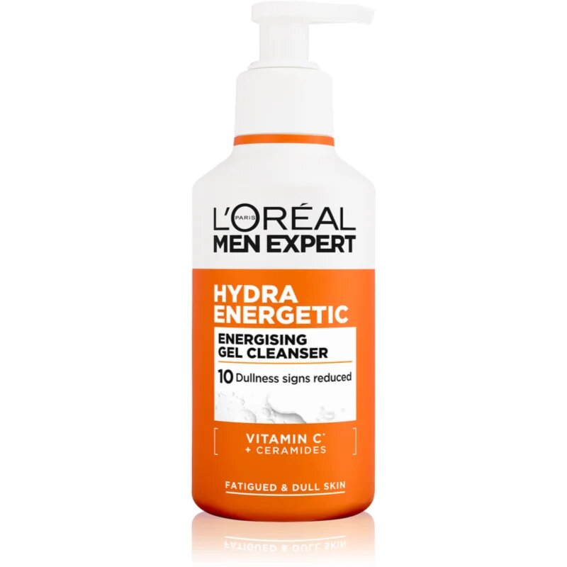 L’Oréal Paris Men Expert Hydra Energetic frissítő tisztító gél uraknak 260 ml