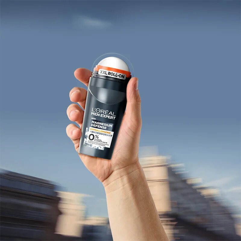 L’Oréal Paris Men Expert Magnesium Defence golyós dezodor uraknak 50 ml