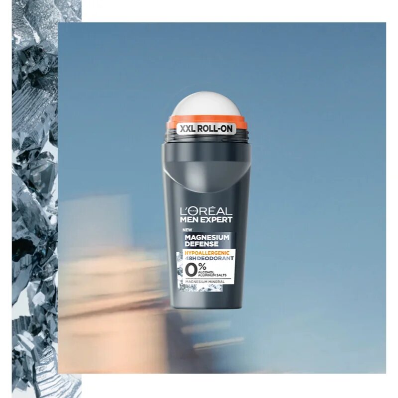 L’Oréal Paris Men Expert Magnesium Defence golyós dezodor uraknak 50 ml