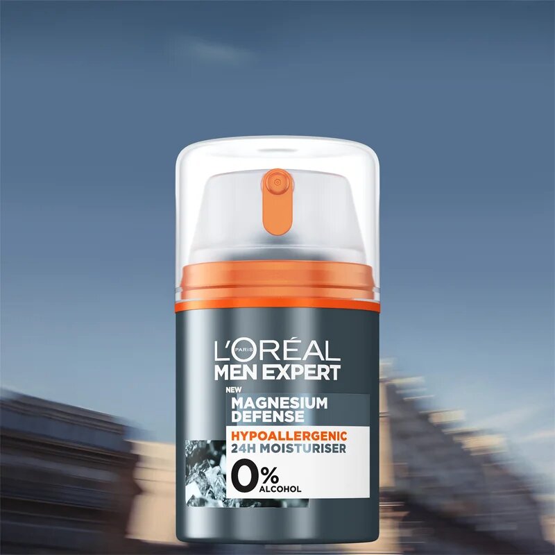 L’Oréal Paris Men Expert Magnesium Defence hidratáló krém uraknak 50 ml